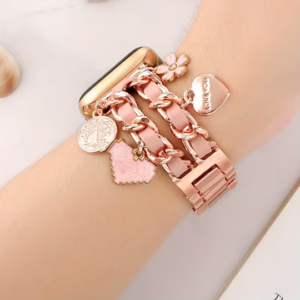 1pc Elegant Alloy Smartwatch Band
