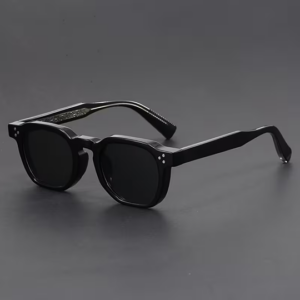 Stylish Polygonal Full Rim PC Lens Glasses for Men